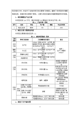 环境影响评价报告公示:电动三轮车组装项目环评报告